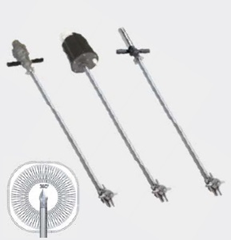 CABEZAL ROTATIVO M85E LIMPIEZA CISTERNAS 80L. 24V
