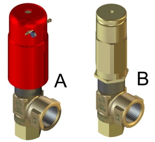 SECURITY VALVE VS200/180 G3/4H 60.5100.15