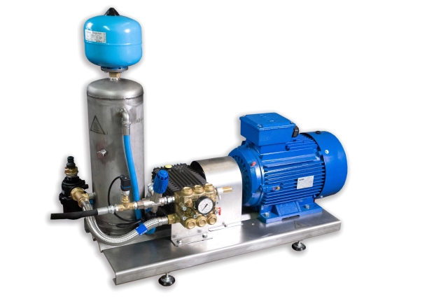 HIGH PRESSURE CLEANER INOX FRAME  210B 21L/M 12CV 16A + ARR MOB